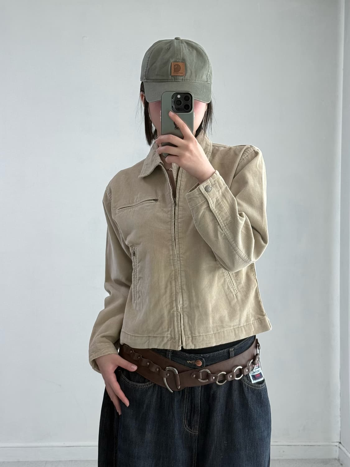 폴로 진스 베이지 코듀로이 자켓 상품이미지4