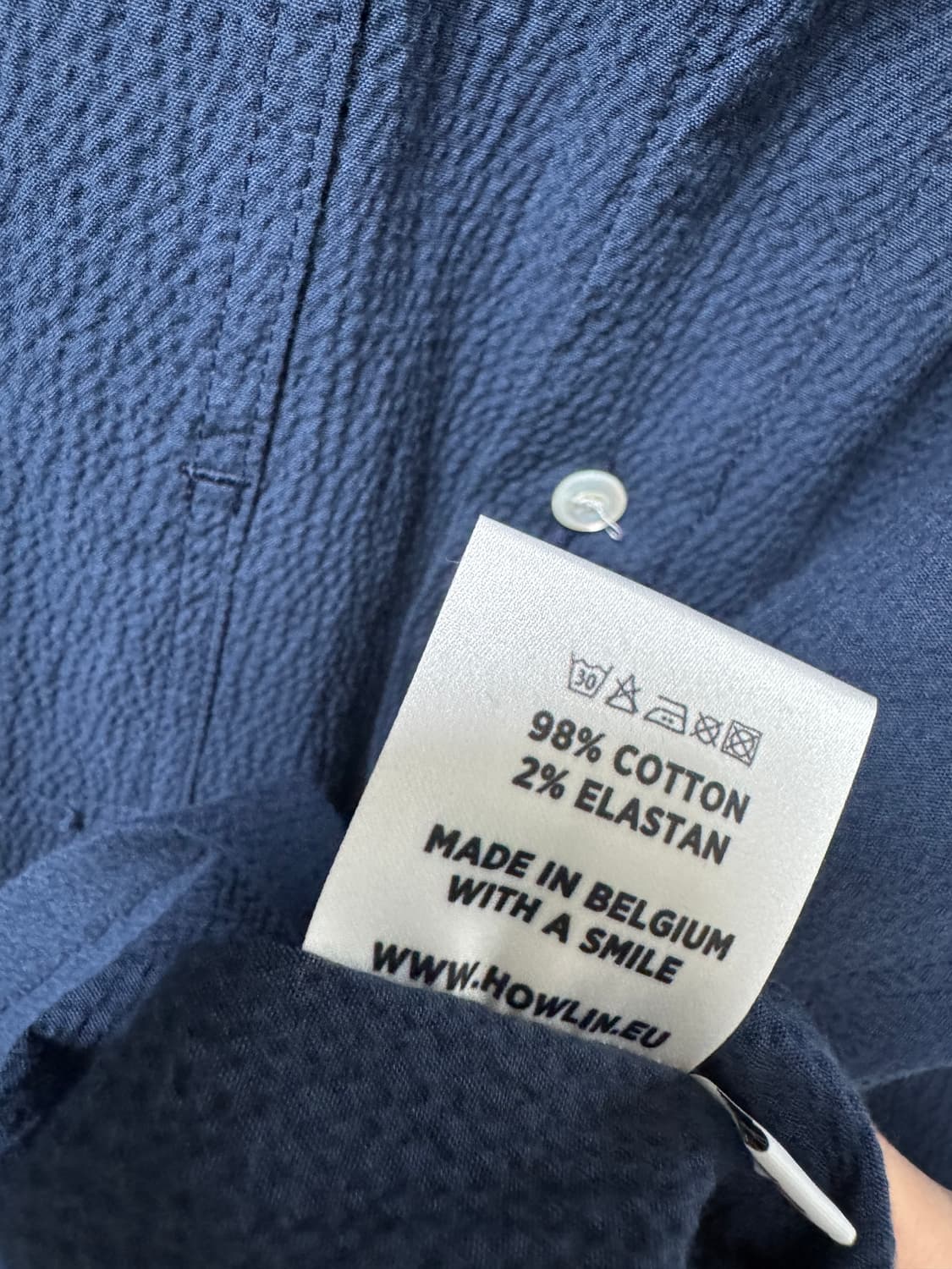 하울린 시어서커 셔츠 M 상품이미지5