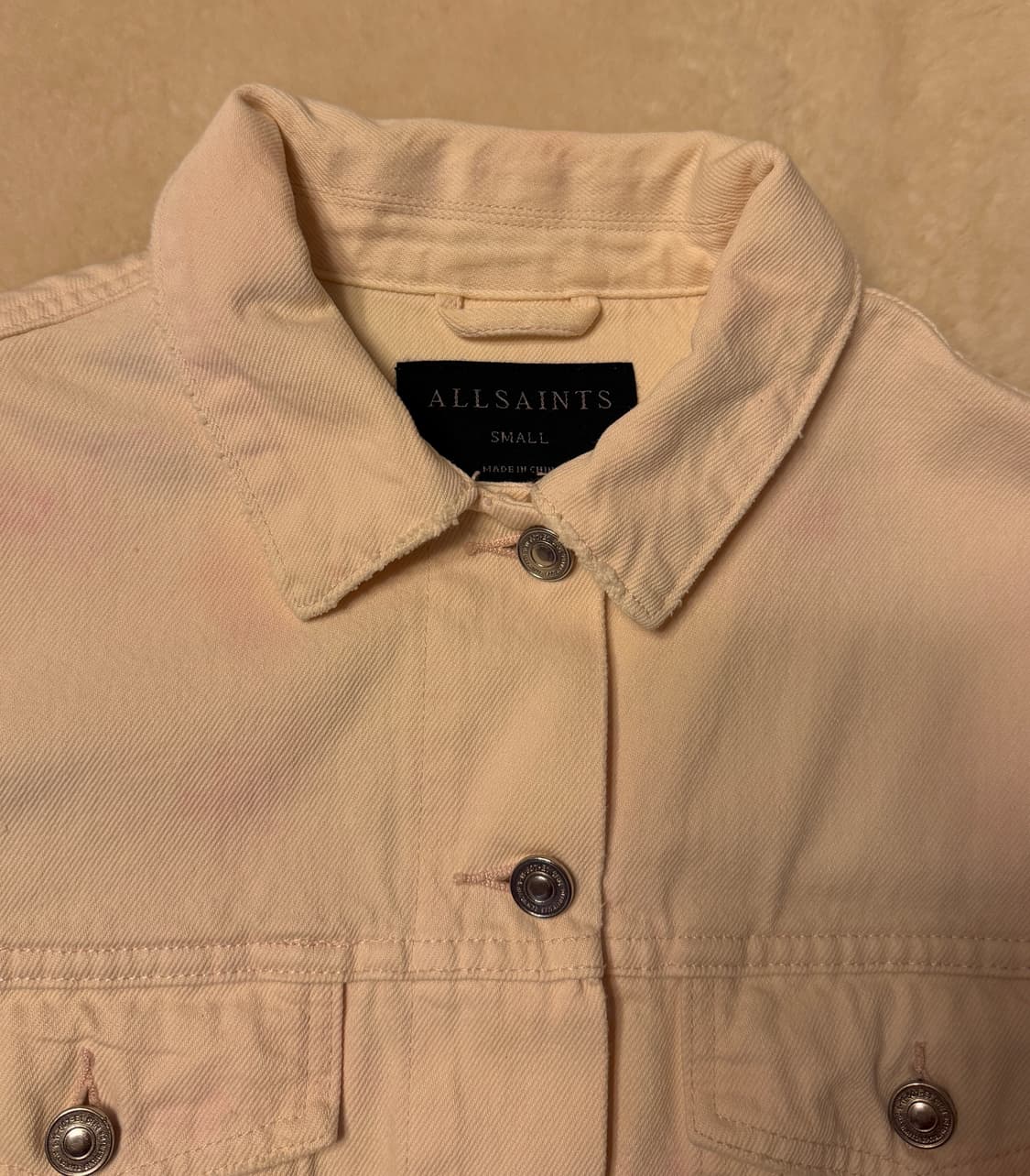 올세인츠 데님 자켓 s 상품이미지3