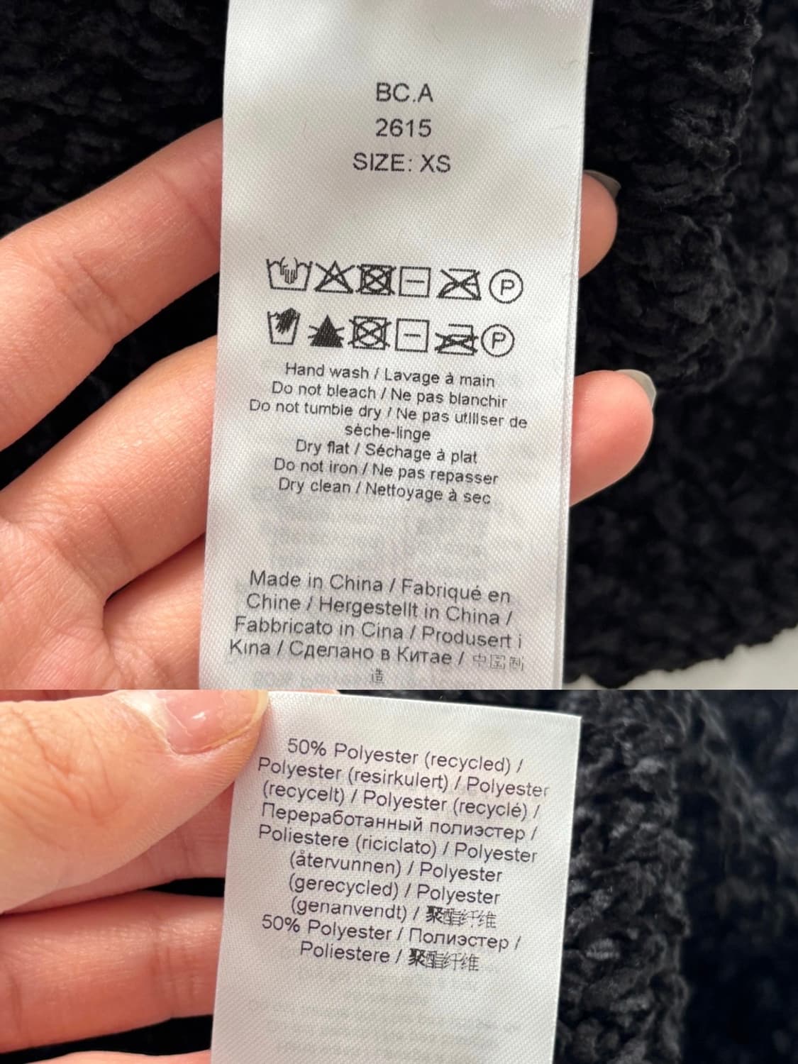 GANNI 가니 데님 숏 카라 더플 자켓 상품이미지10