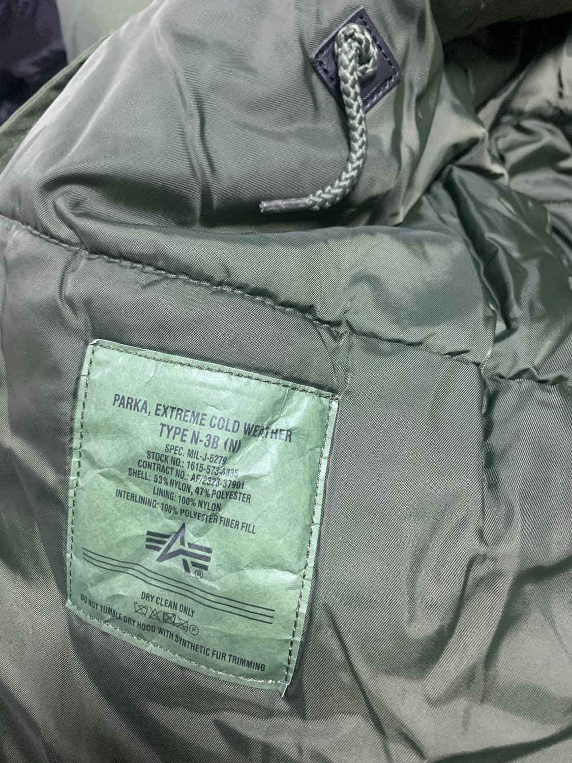 알파인더스트리 독일판 n3b 상품이미지7