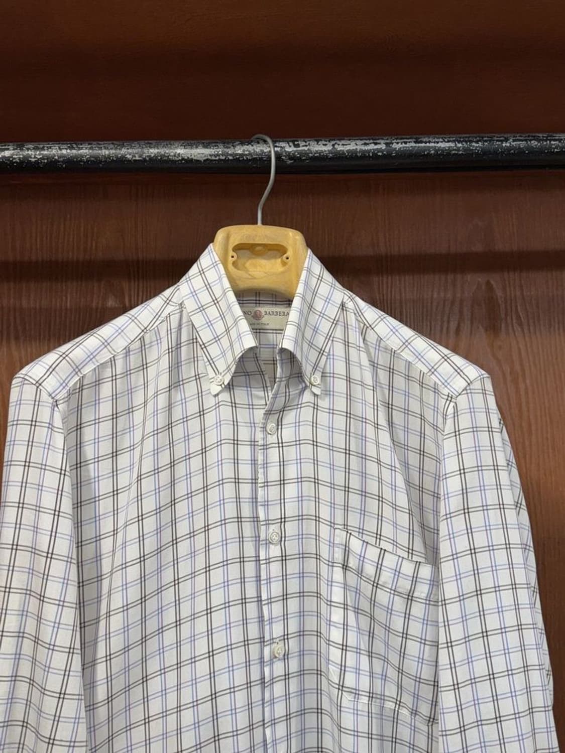 루치아노 바르베라 원피스칼라 셔츠 상품이미지2