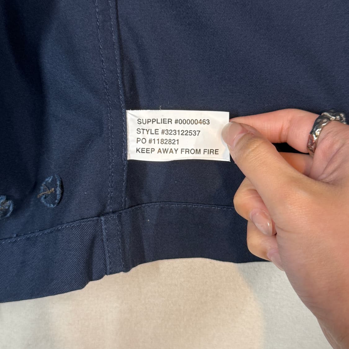 폴로 랄프로렌 베이포트 스윙탑 코튼 자켓 아동용 10-12 상품이미지9