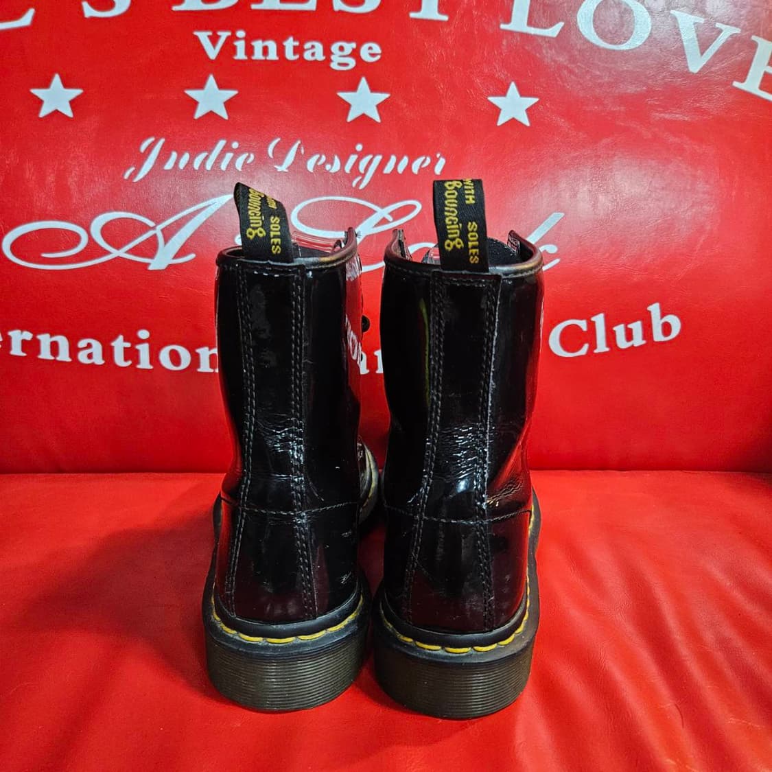 닥터마틴(Dr.Martens) 1460w 8홀 유광 부츠 상품이미지6