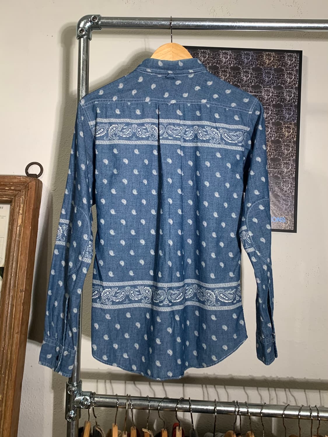 노스페이스 퍼플라벨 페이즐리 셔츠 상품이미지7