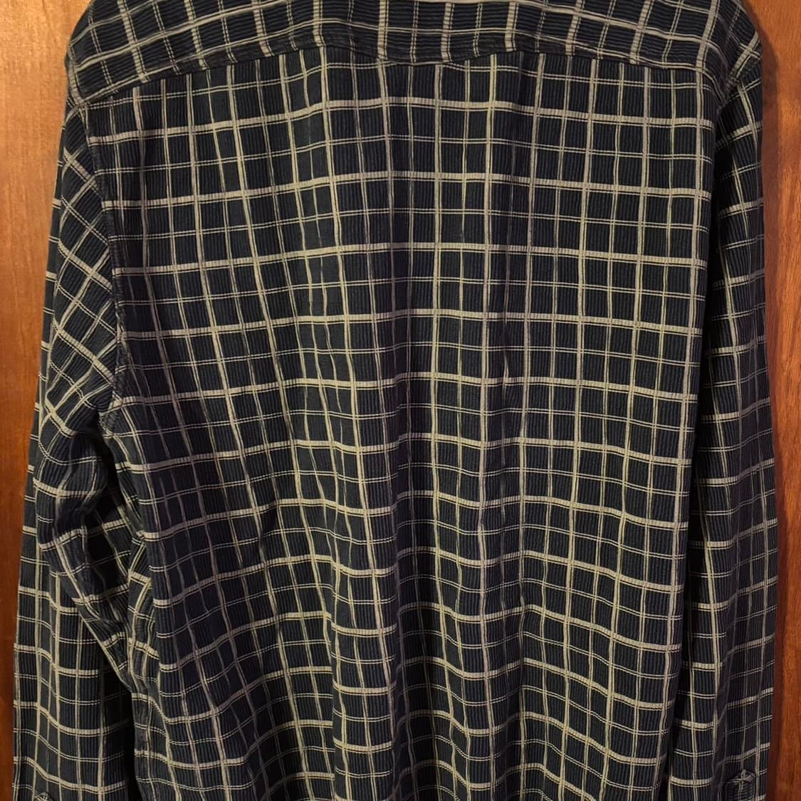 2XL RRL 인디고 체크 워크 셔츠 상품이미지3