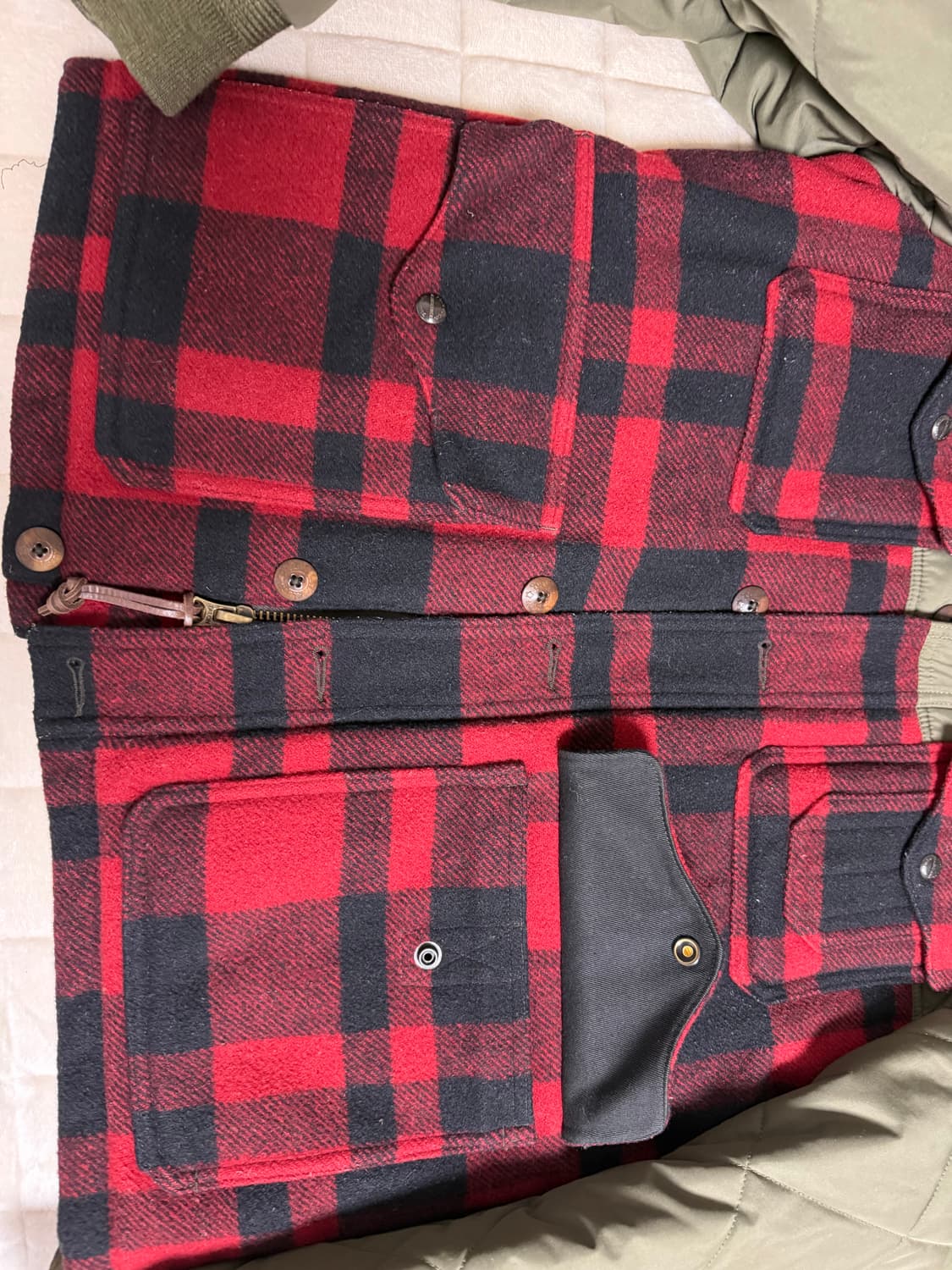 폴로 울 다운패딩 상품이미지3