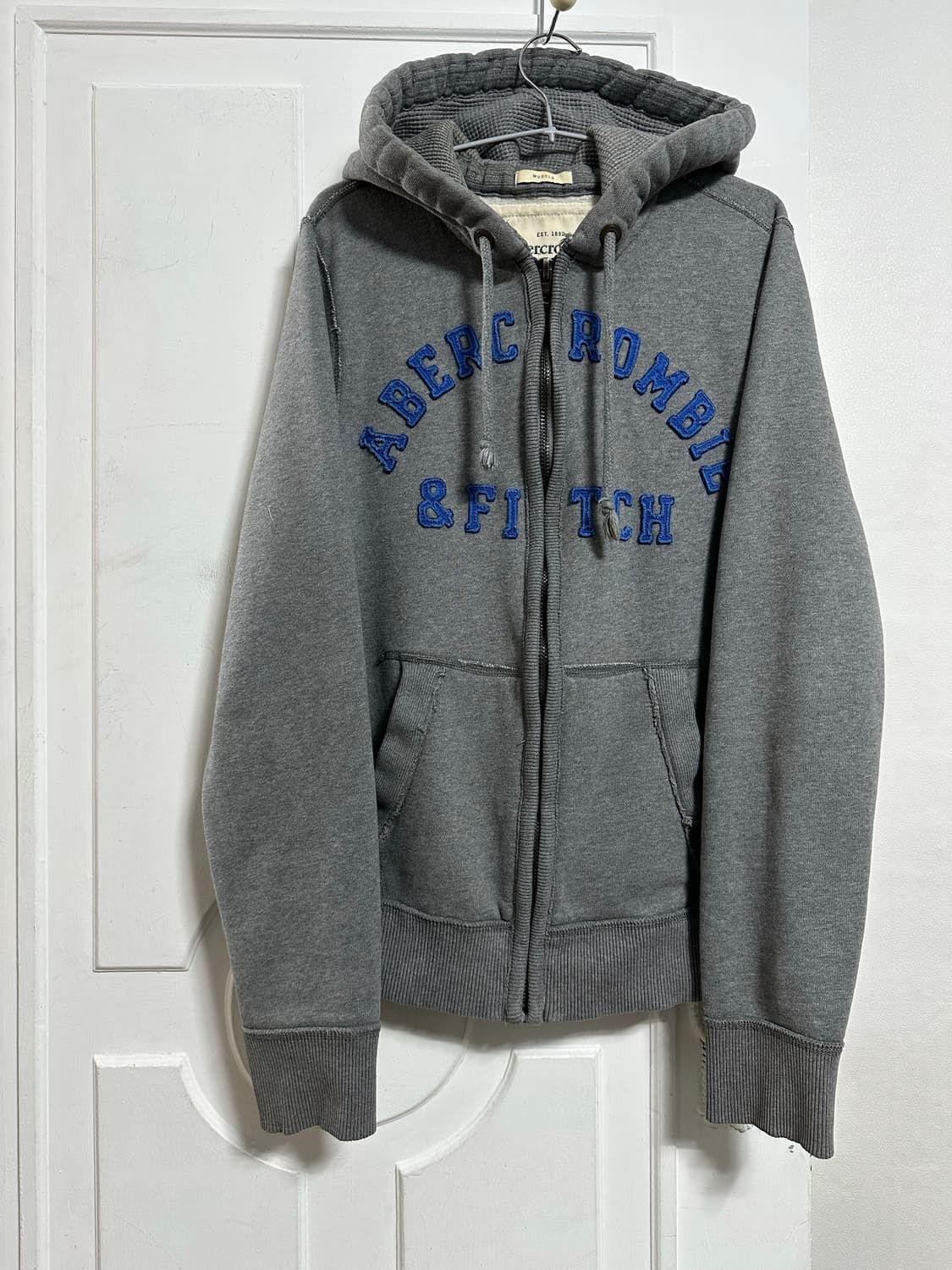 아베크롬비 로고 후드집업 상품이미지1