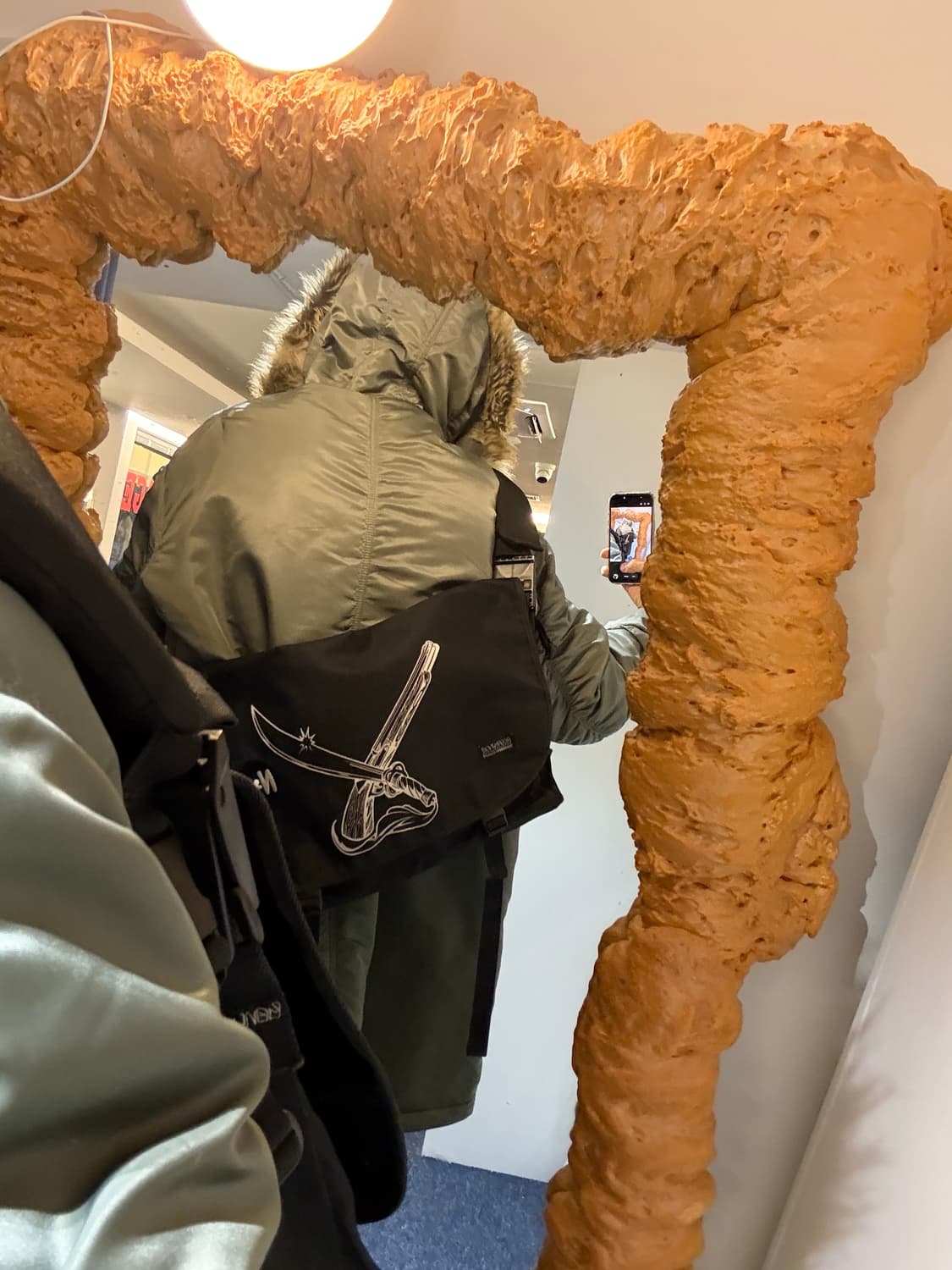 스투시 x 네이버후드 콜라보 메신져백 상품이미지5