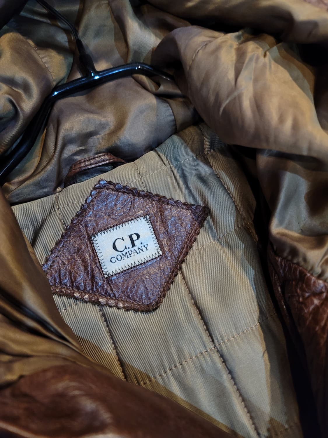 90's~ 아카이브 cp컴퍼니 소가죽자켓  상품이미지3