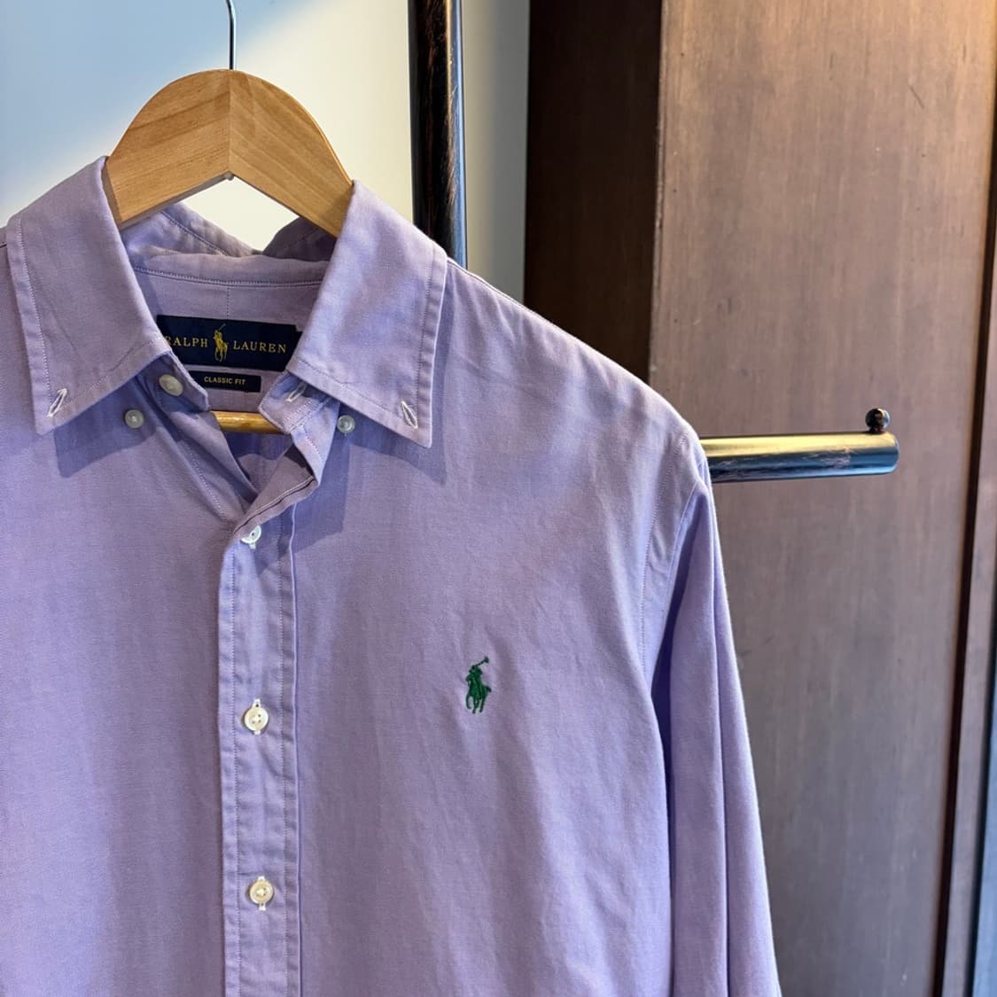 15203 - 폴로 랄프로렌 퍼플 셔츠 상품이미지3