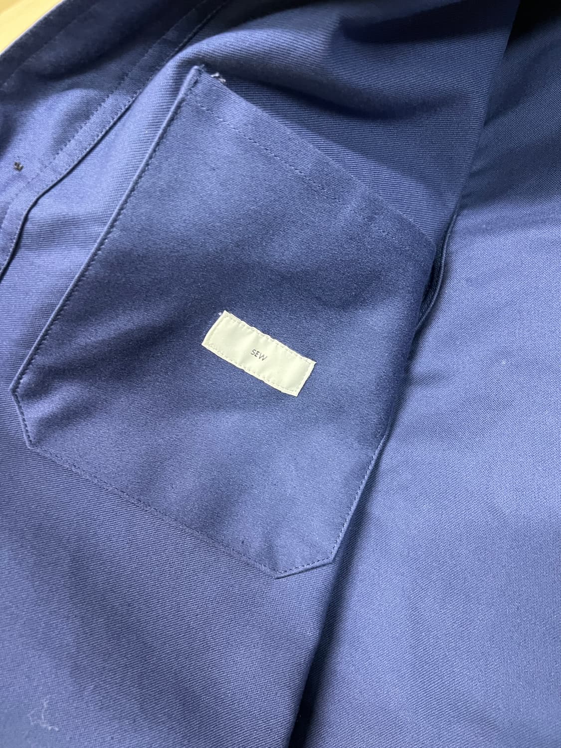 택포18) SEW 스테디에브리웨어 몰스킨 프렌치워크자켓 2사이즈 상품이미지3