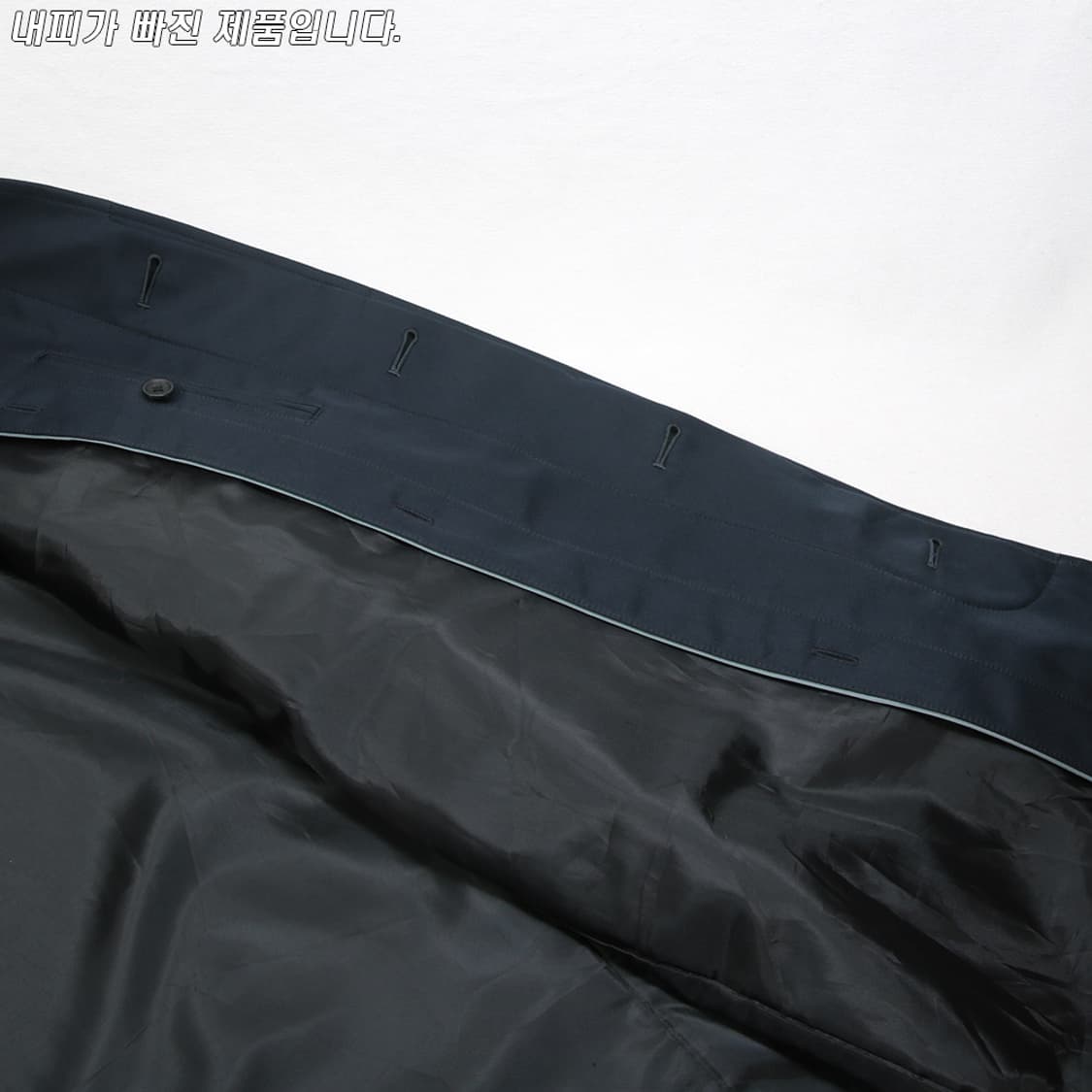 (착용컷) 싱글 트렌치 코트 (남성용 100) 상품이미지8