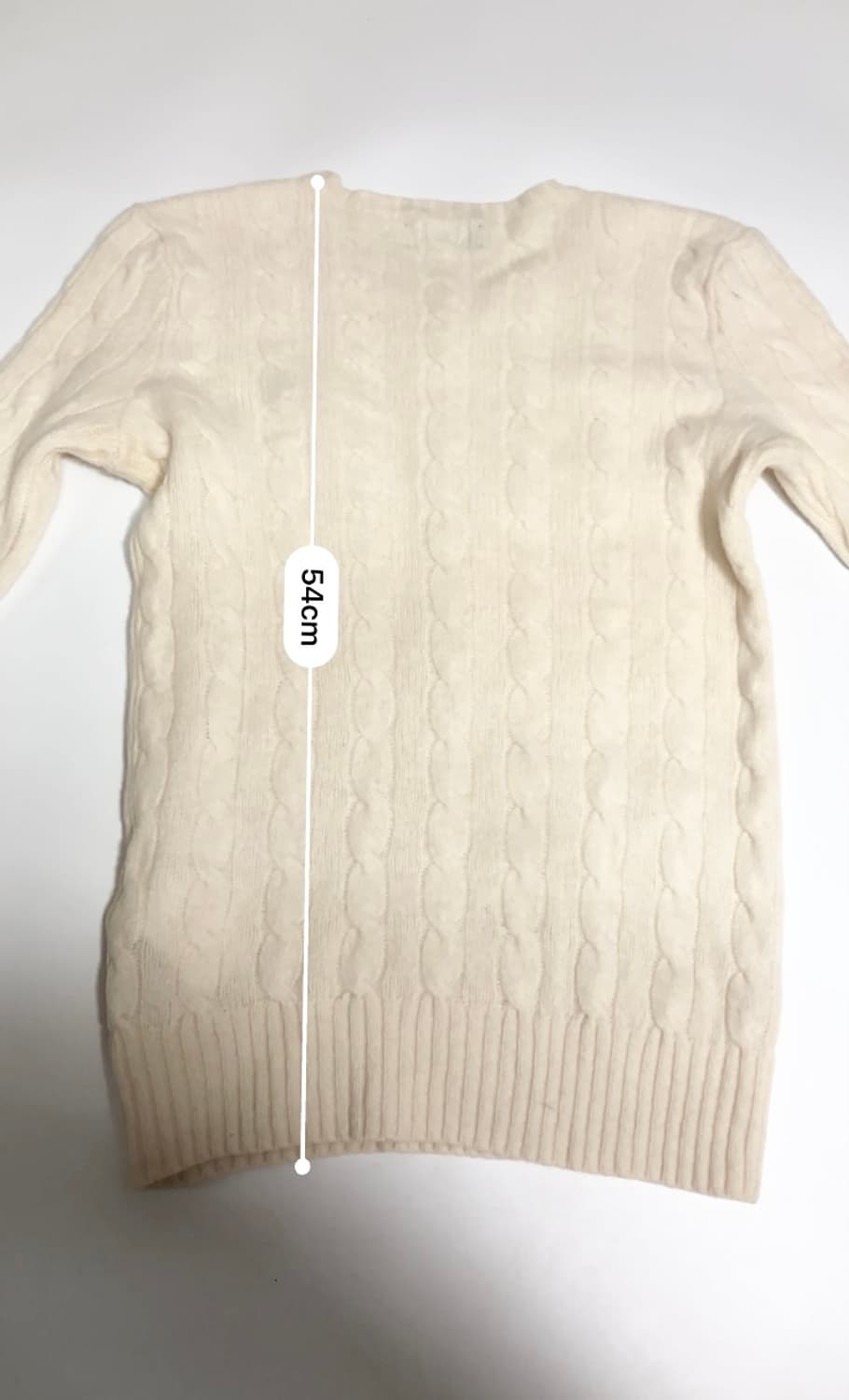 폴로 랄프로렌 울 캐시미어 니트 xs 상품이미지9