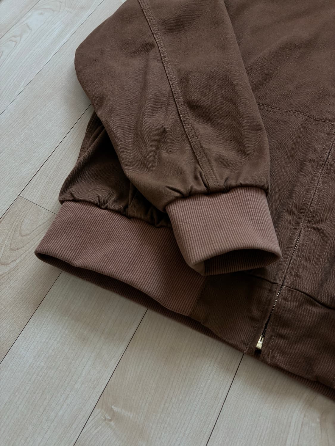 (M) 칼하트WIP 우먼스 액티브 봄버 자켓 해밀턴 브라운 상품이미지4