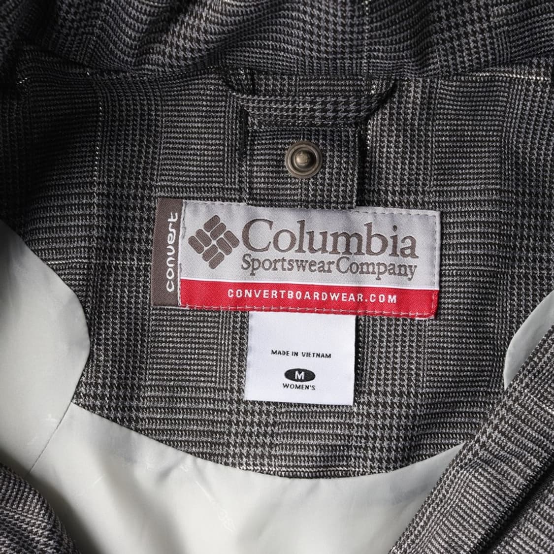 컬럼비아 컨버트 빈티지 체크 보드 자켓 M 상품이미지6