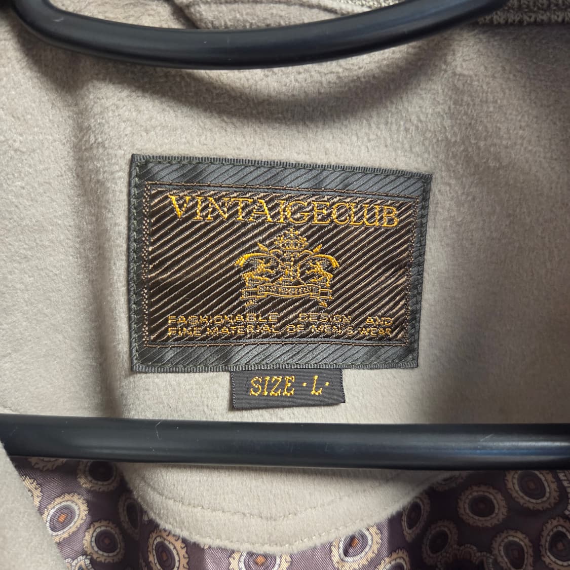 Vintaige Club 재팬 스웨이드 자켓 L(100) 상품이미지3