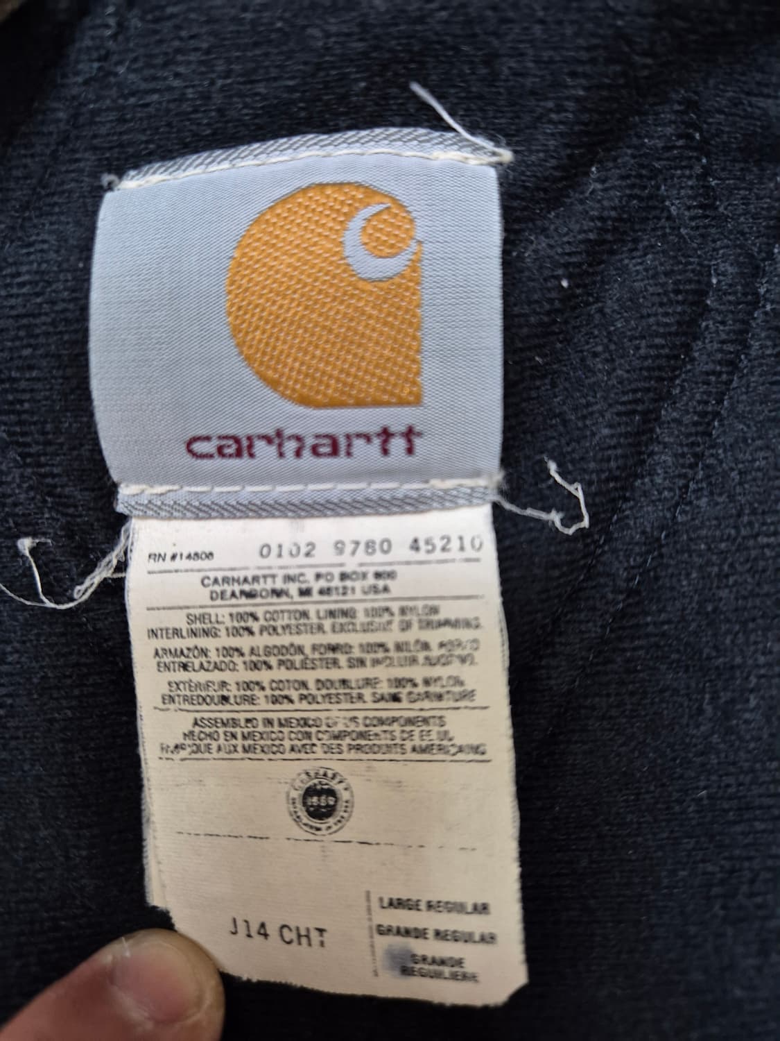 칼하트 산타페 CHT(군밤색)L 상품이미지5