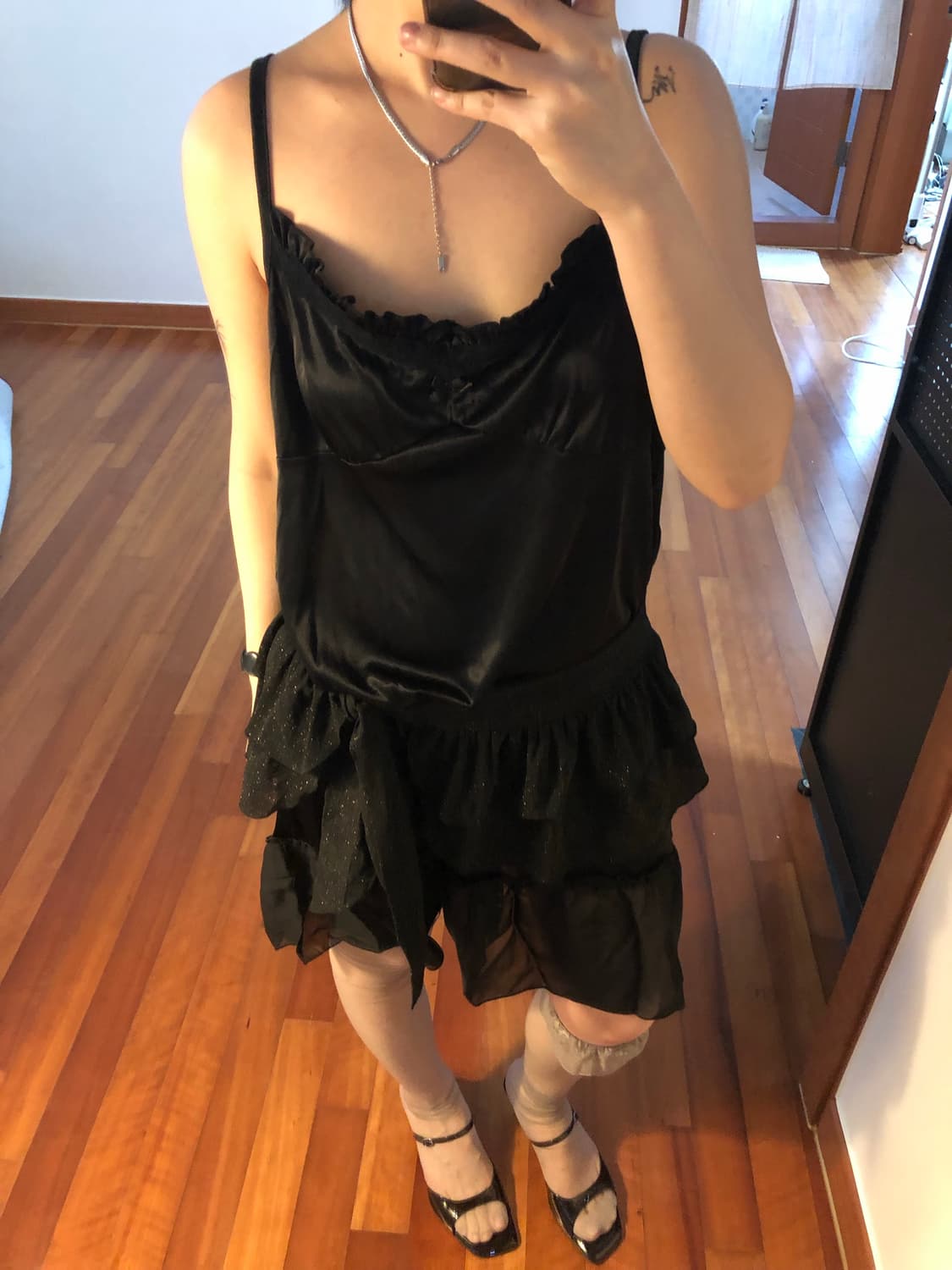 silk sleeveless midi dress 상품이미지7