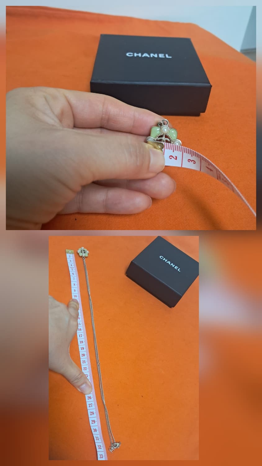 샤넬 정품 까멜리아 진주 목걸이 상품이미지2