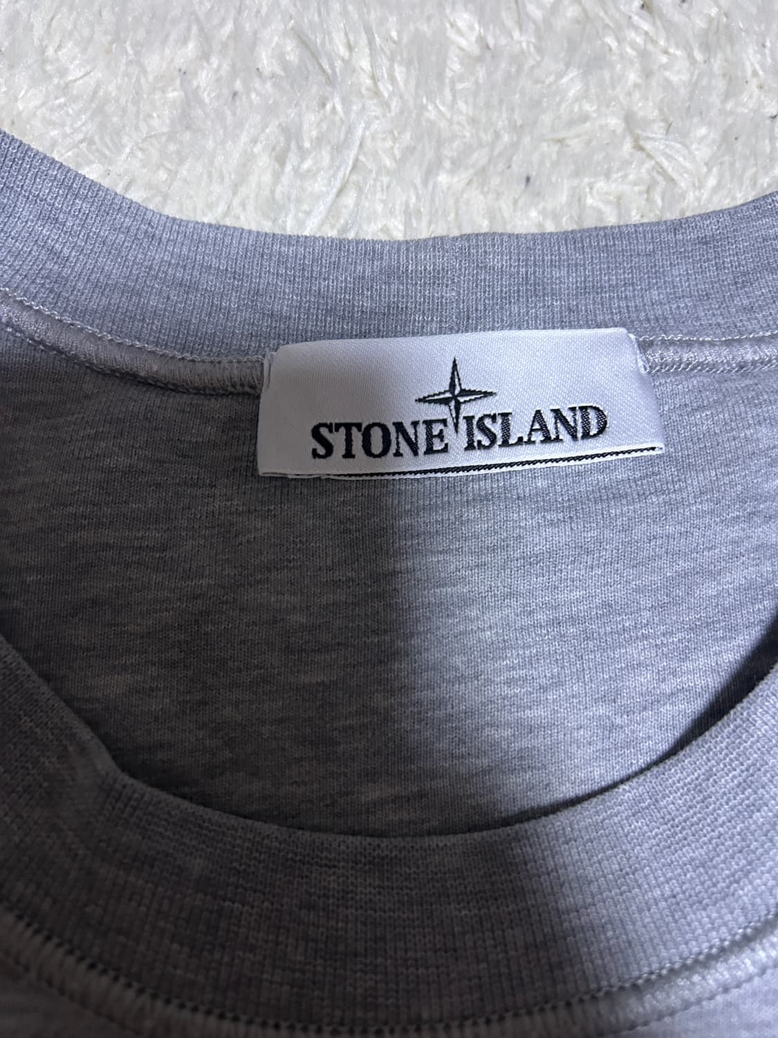 [백화점판, Lsize] 스톤아일랜드 맨투맨 그레이 상품이미지2