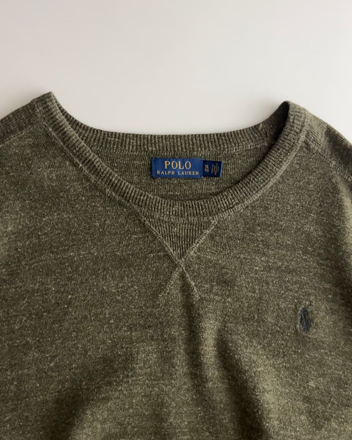 폴로 랄프로렌 라운드넥 니트 XL 상품이미지5