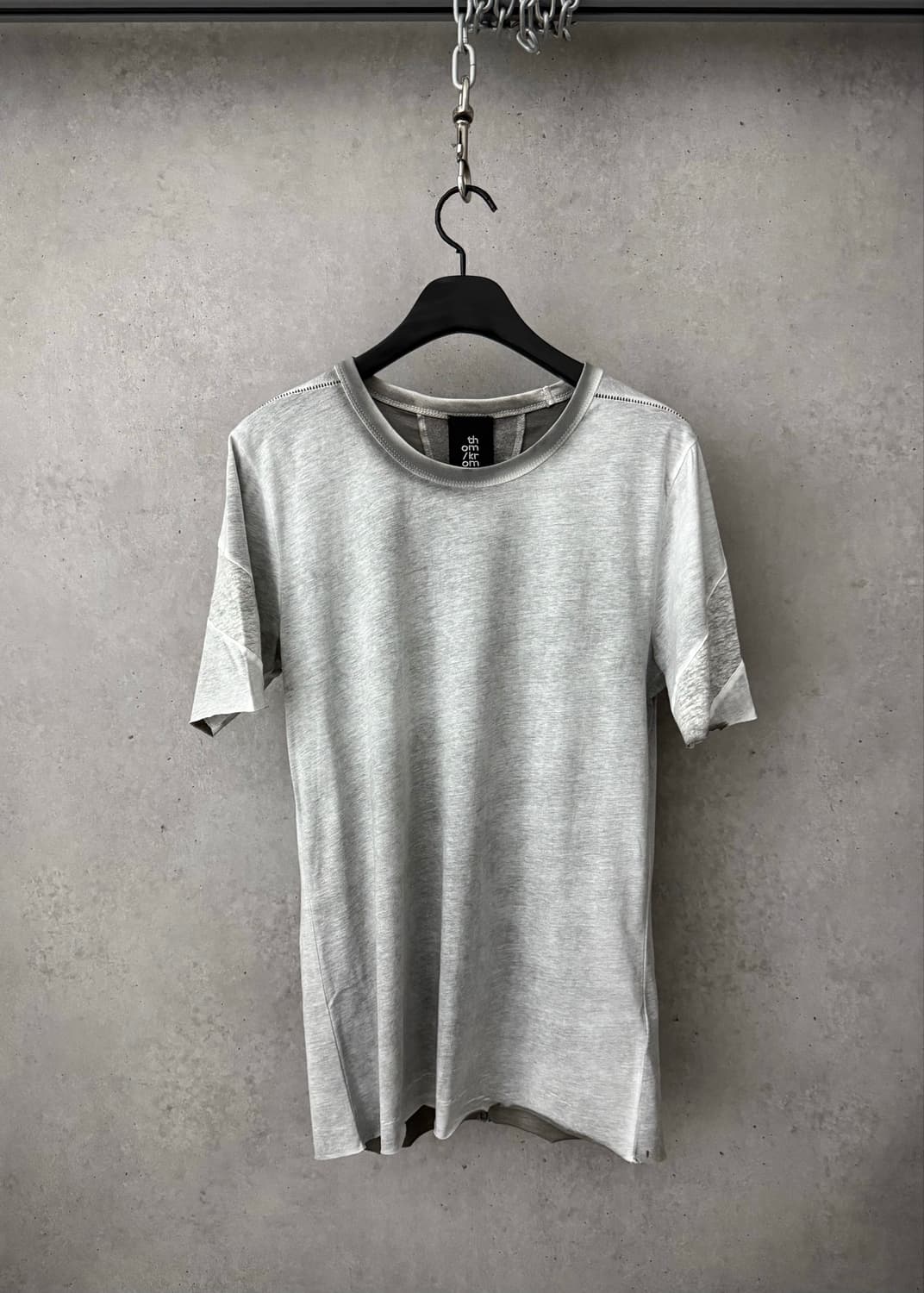 thom/krom raw edge T-shirt 상품이미지2