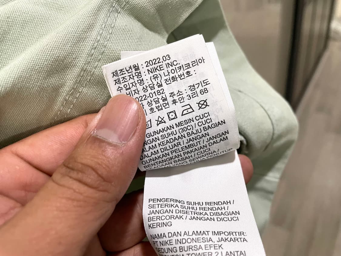 나이키 / 오버 반팔셔츠, 남성셔츠 / XL 상품이미지7