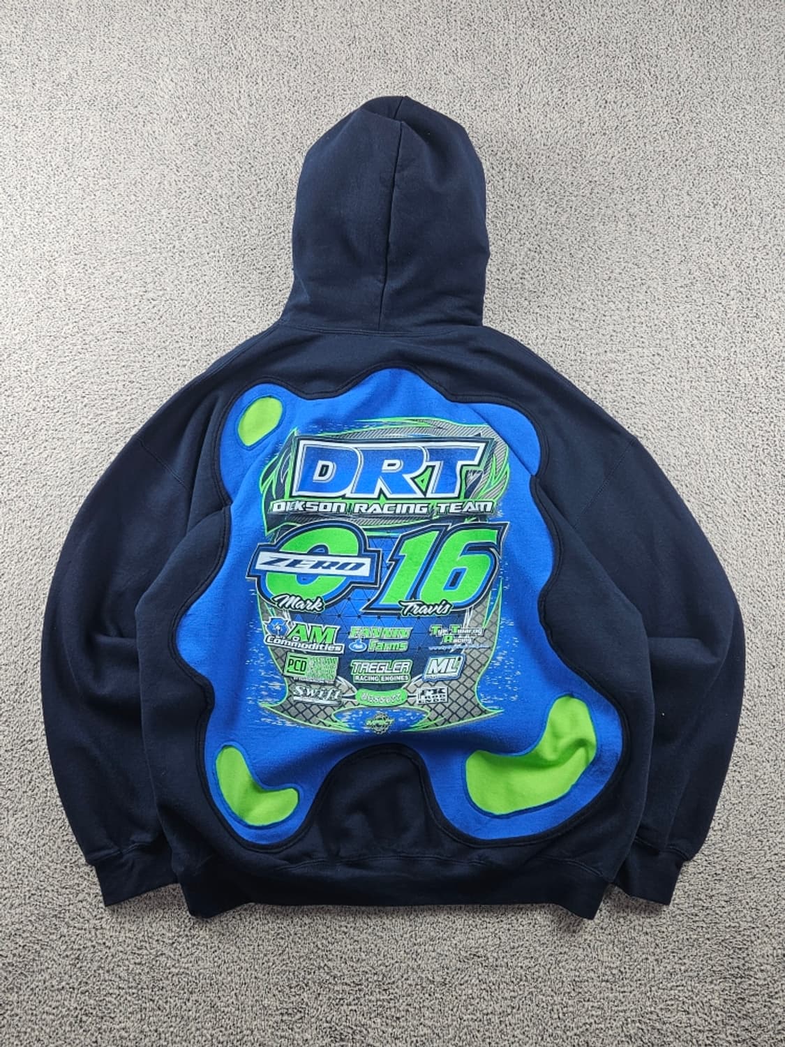 길단 X 나이키 아플리케 커스텀 후드 티셔츠 ( XL ) / 10693 상품이미지1