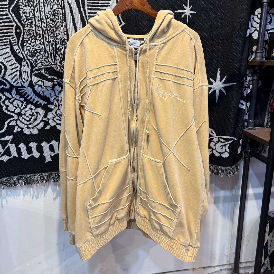 [NO.9] Karl Kani 칼카니 벨루아 후드집업 상품이미지4