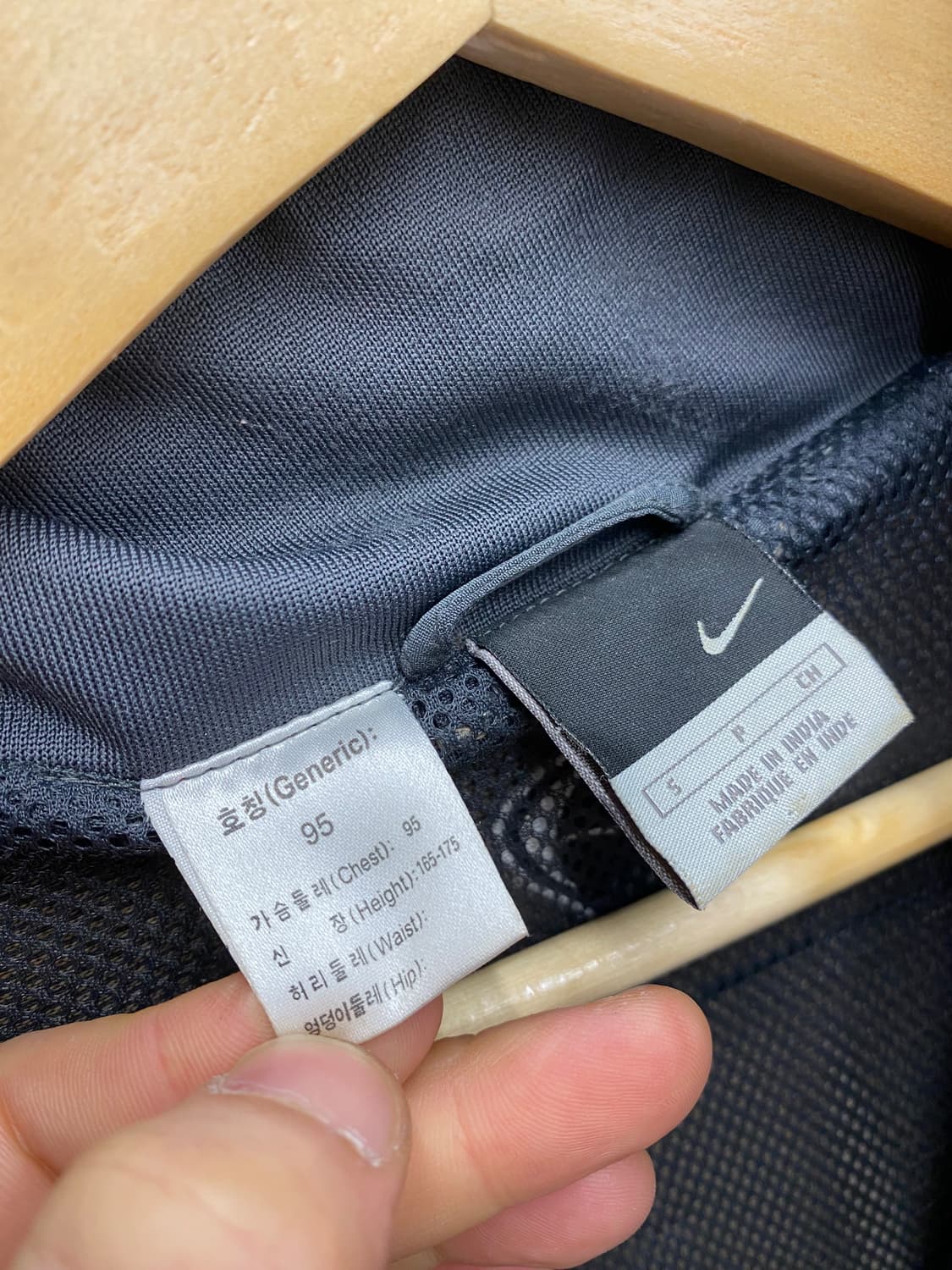 [95] 00s Nike 나이키 맨유FC 보다폰 스폰서 우븐 자켓 상품이미지8