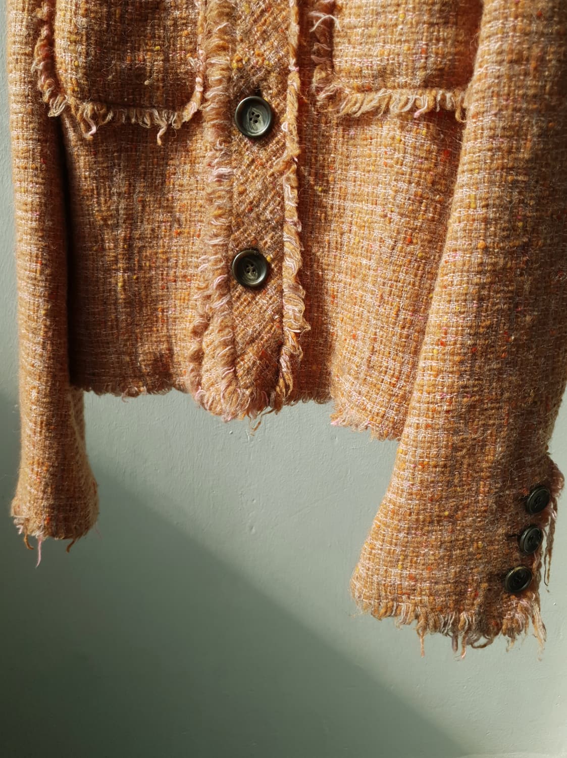 00s Junya Watanabe CDG tweed punk jk 상품이미지5