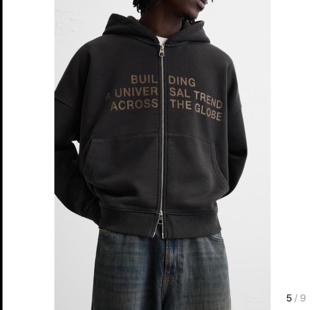 자라 후드집업 M 상품이미지1