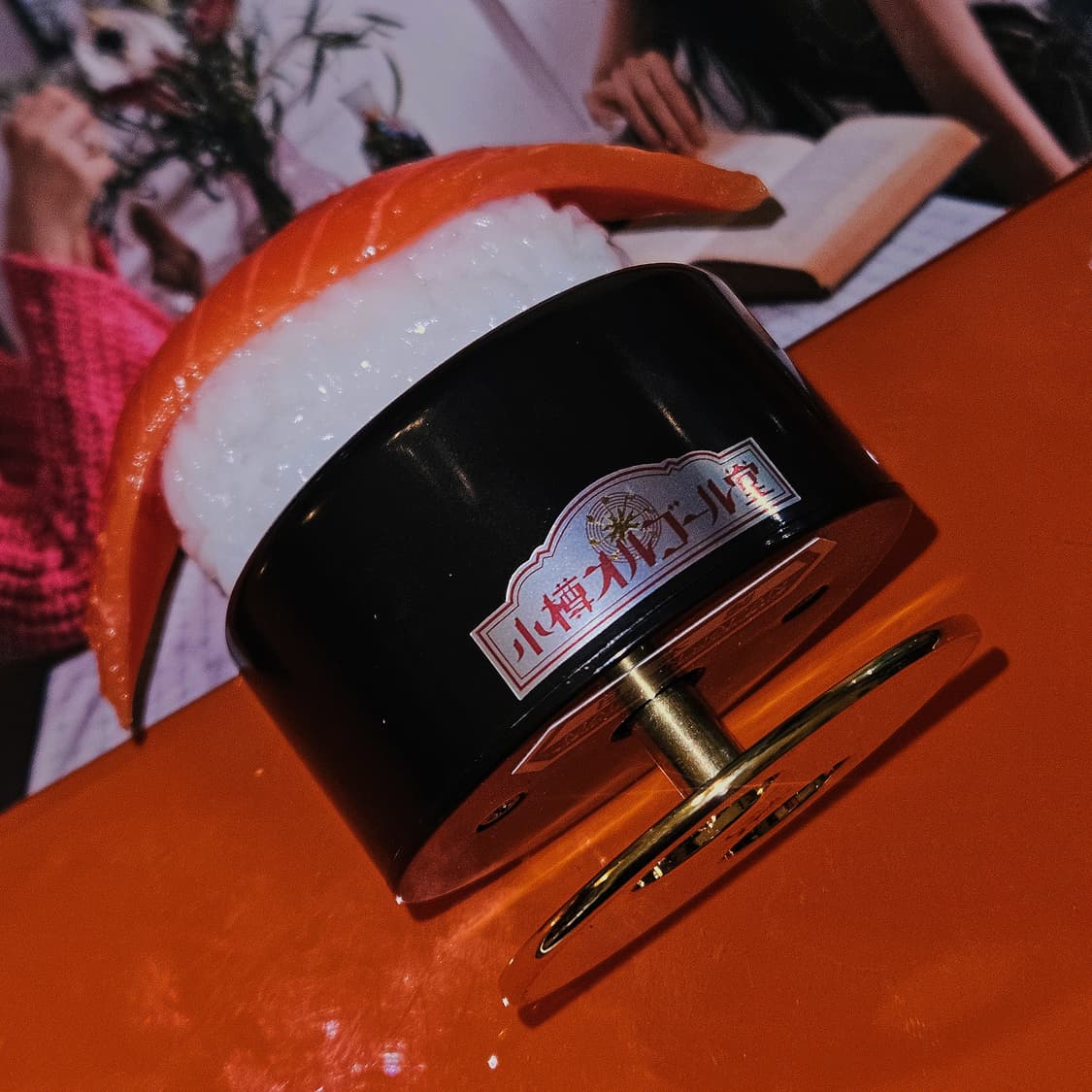 일본 오타루 오르골당 연어 초밥 오르골 상품이미지4