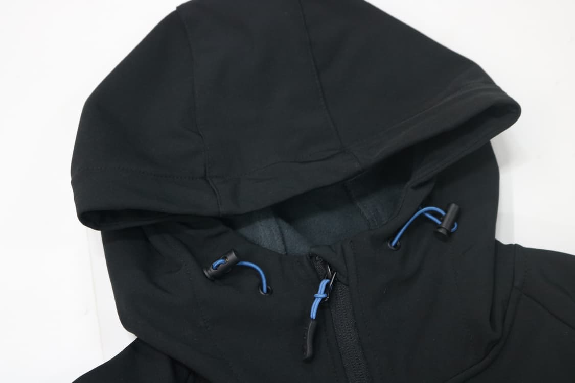 TULTEX 툴텍스 어드벤처 블랙 기모 소프트쉘 후드 집업 (2XL) 상품이미지5