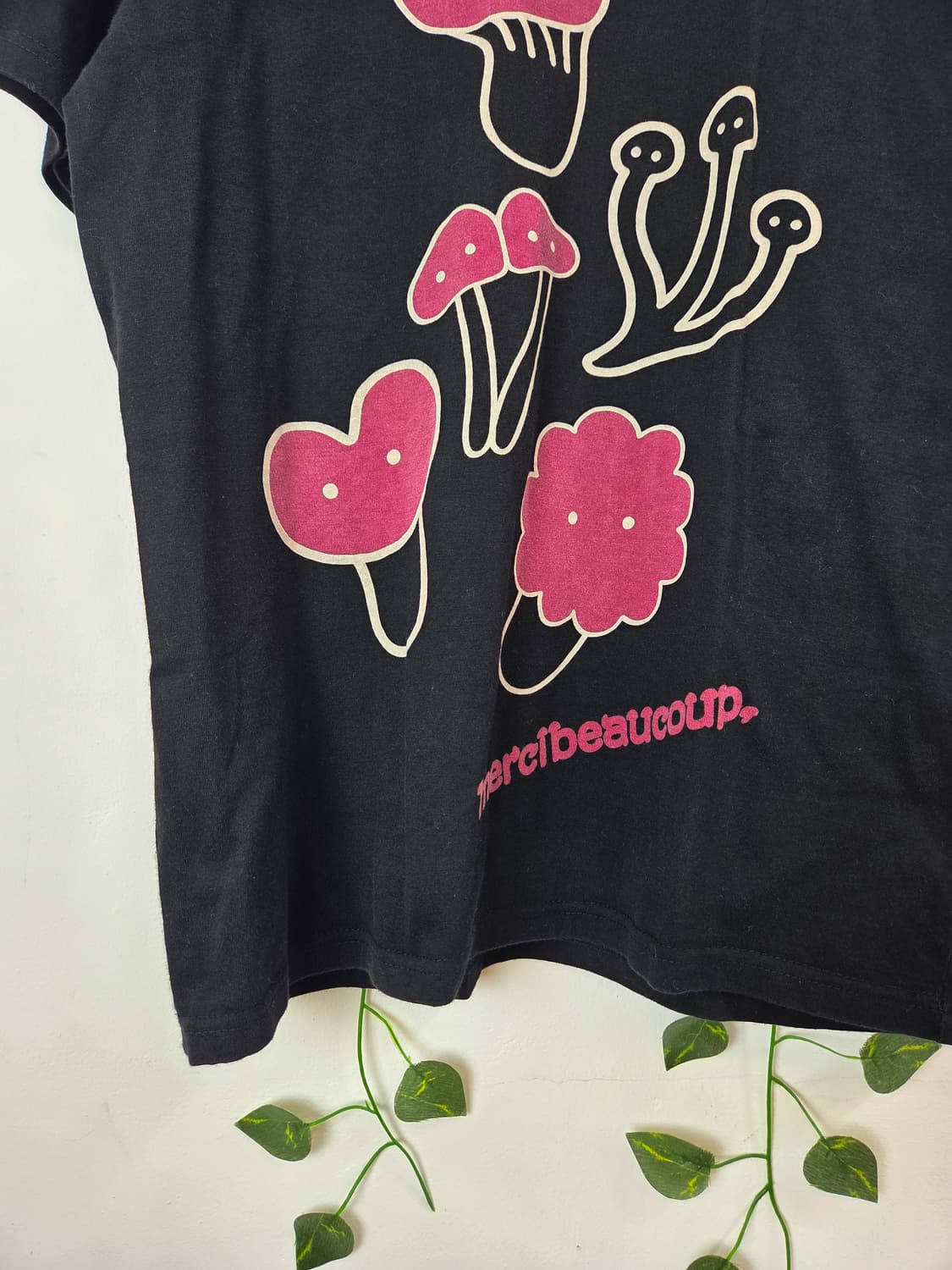 Mercibeaucoup 버섯 프린트 반팔 티셔츠 상품이미지3