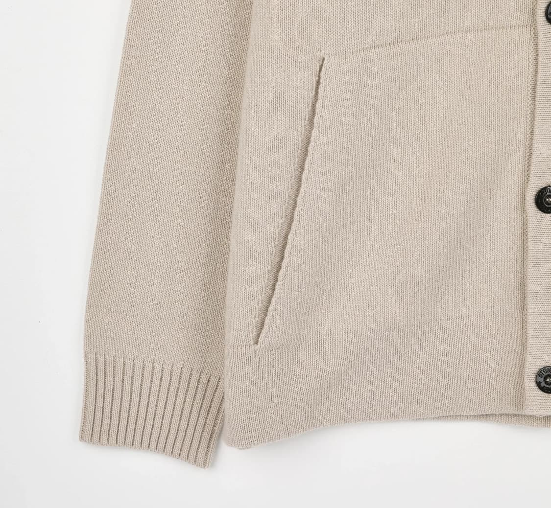 [S급] 스톤 아일랜드 질롱 울 니트 가디건 스투코 판매합니다!!! 상품이미지4