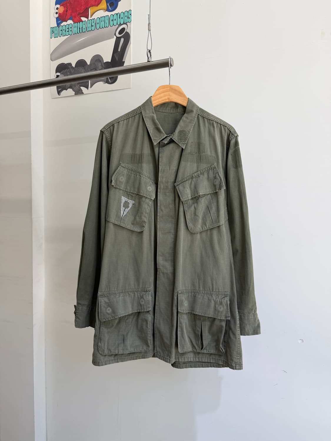 U.S ARMY JUNGLE FATIGUE JACKET 상품이미지1