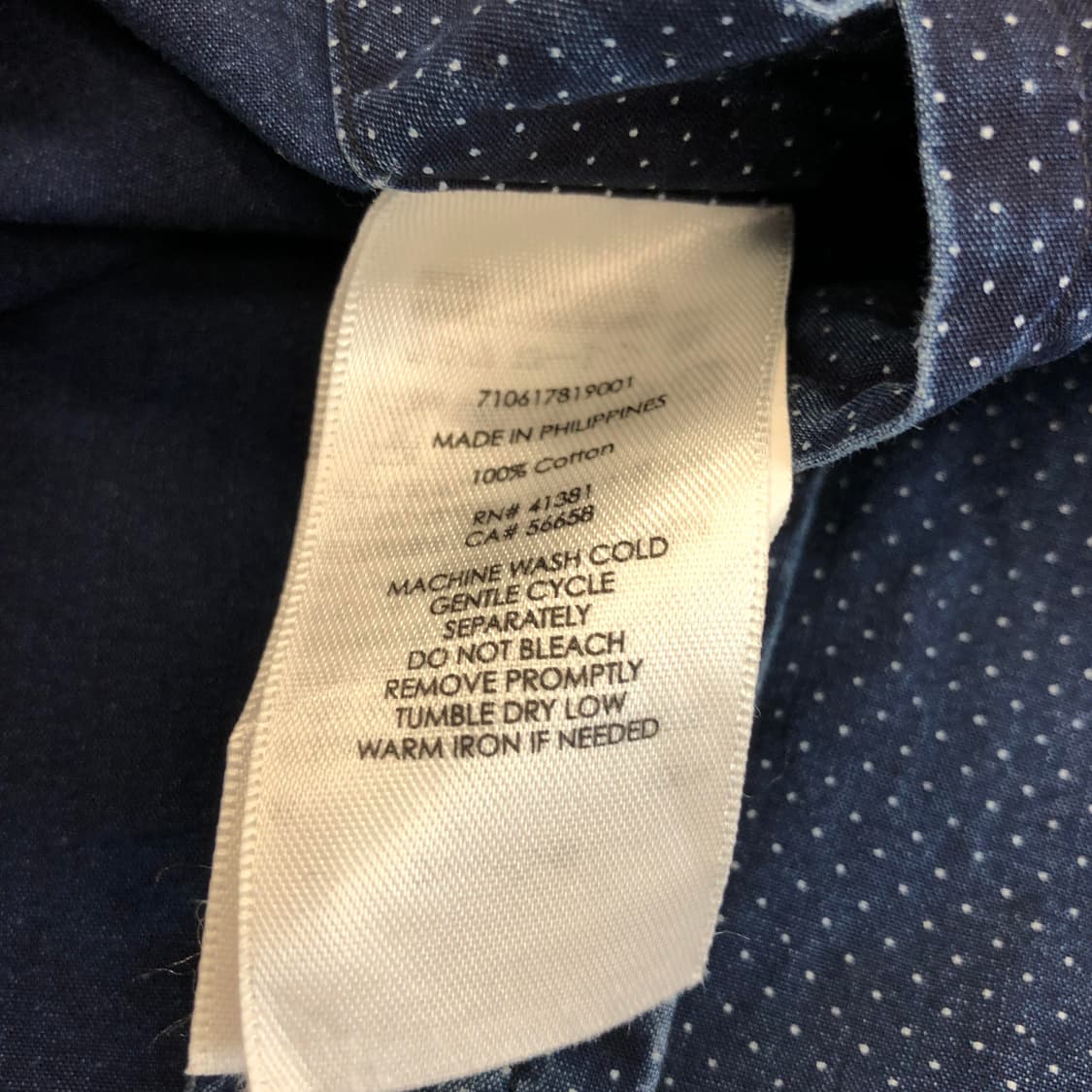 폴로 랄프로렌 상위라인 인디고셔츠 S 상품이미지6