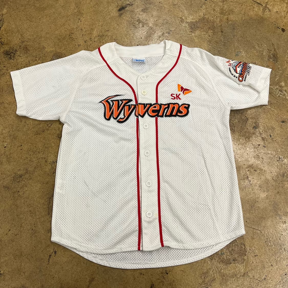 SK 와이번스 7 김성준 마킹 유니폼 b18 상품이미지2