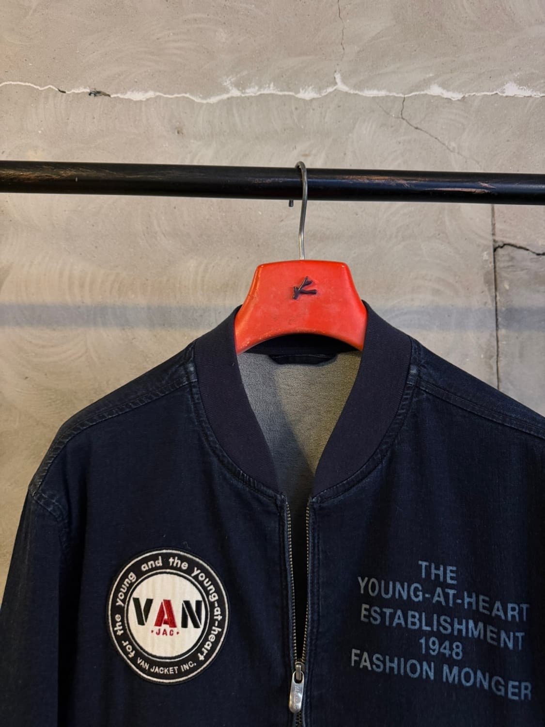 VAN 자켓 짚업 블루종 100 상품이미지3