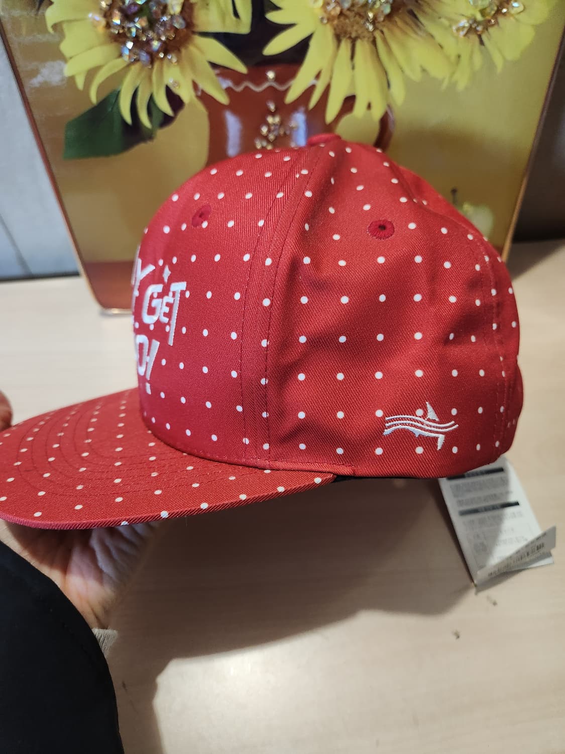“🍓 레드 도트 캡 / 키치 감성 찜템” 상품이미지4