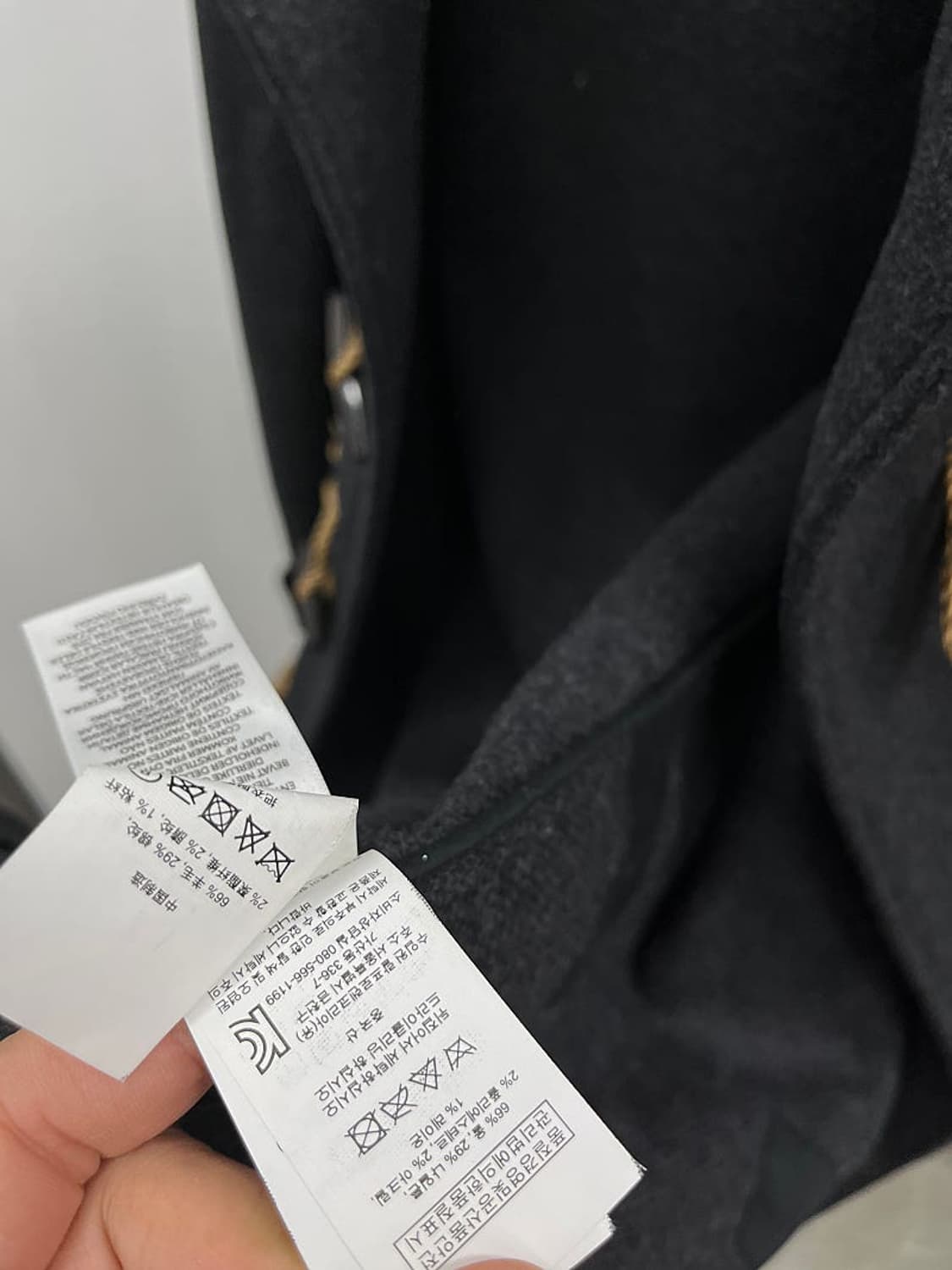 여) 폴로 울 더플코트  상품이미지8