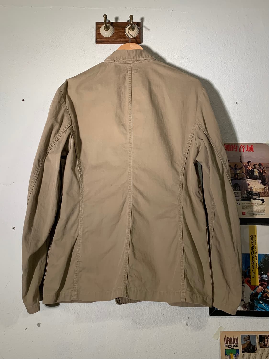 45rpm 베이지 피코트 셔츠 자켓 상품이미지9