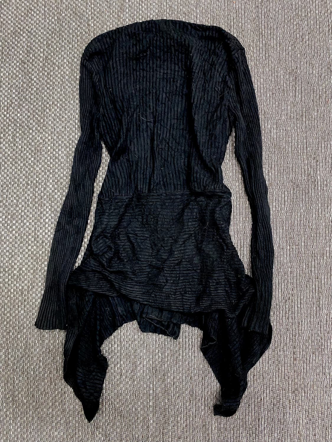 JPN Unbalanced Layering Cardigan 상품이미지6