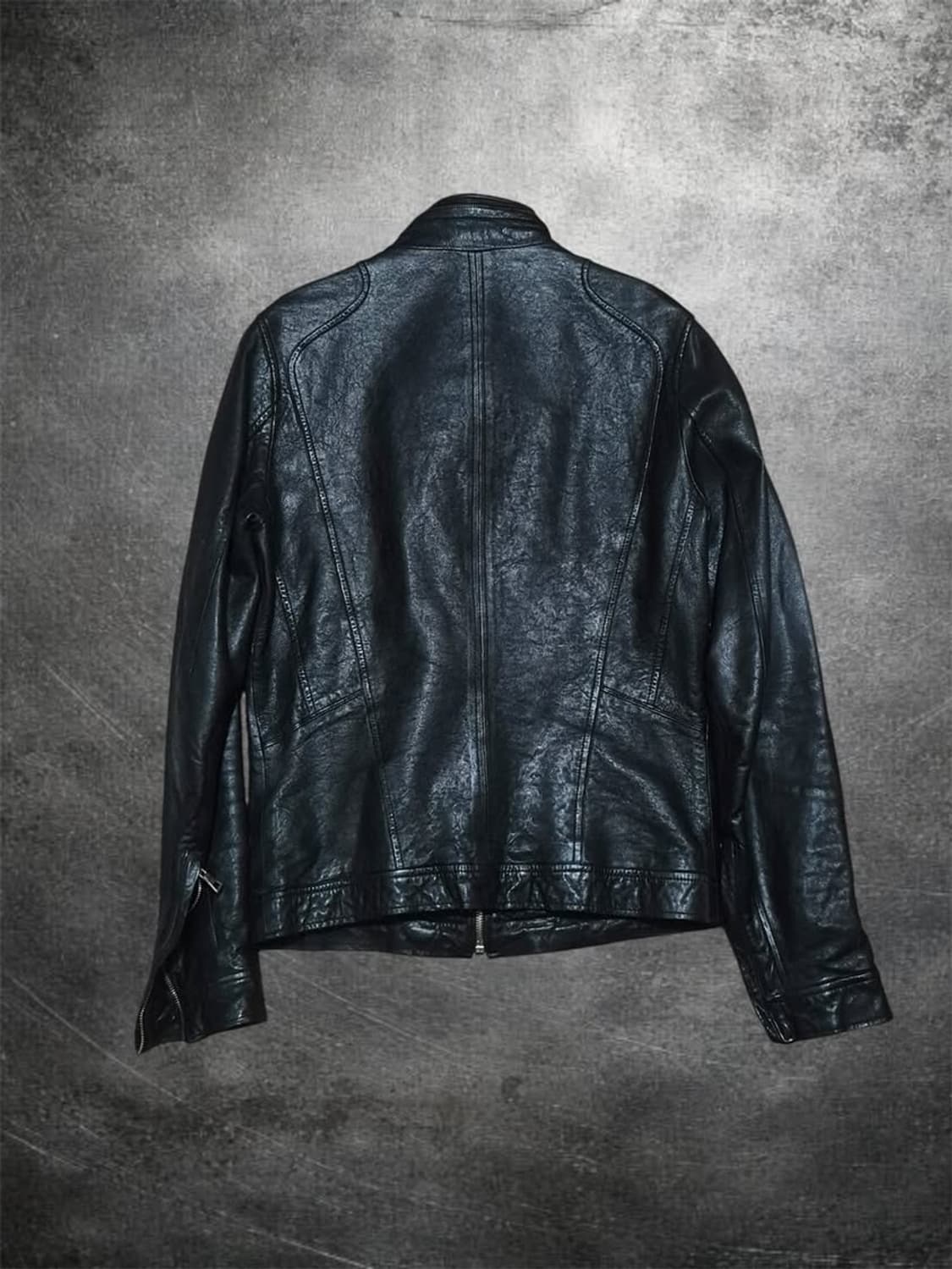 double zip italy lamb skin jacket 상품이미지2