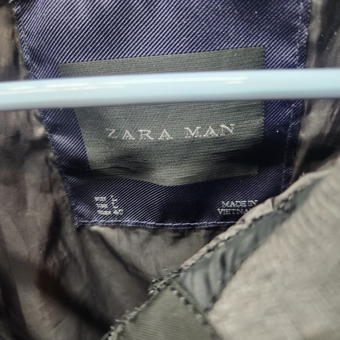 자라 멀티포켓 패딩 엘보패치 견장 자켓 L(XL) 상품이미지5