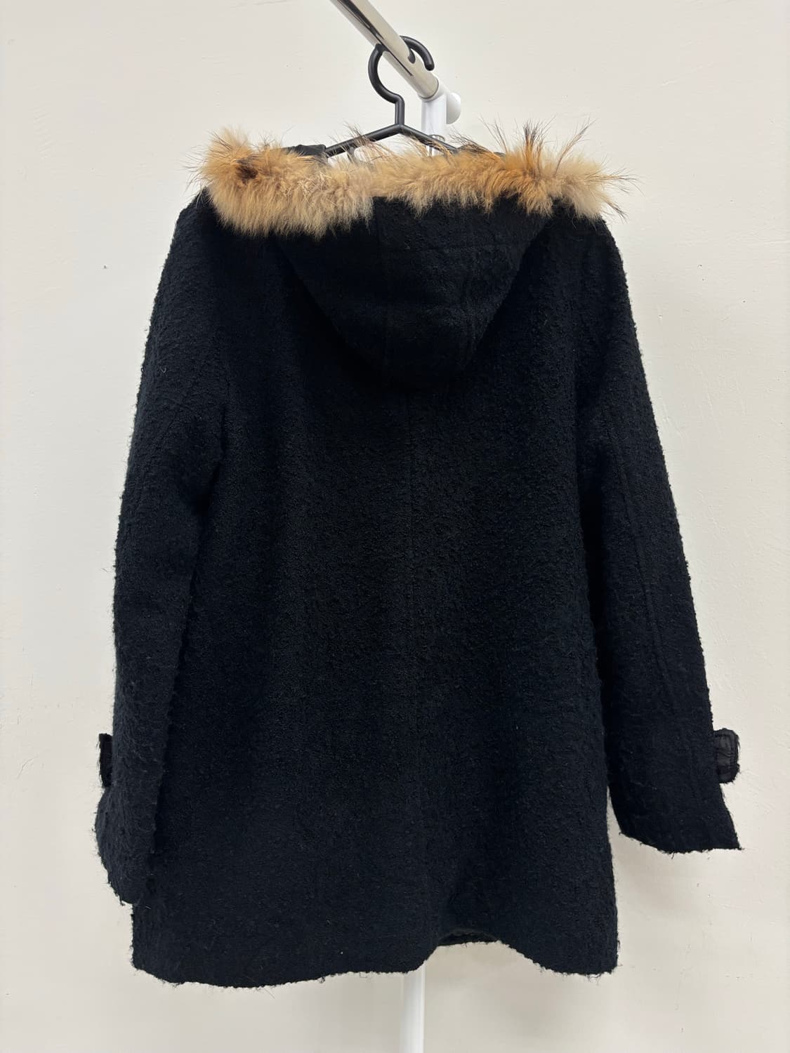 빈티지 후드 더플 코트 상품이미지7