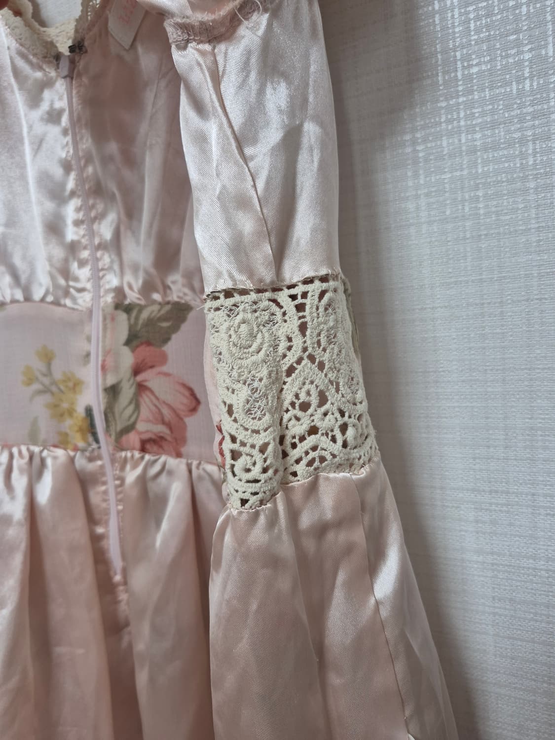 리즈리사 수선품 초고전템 히메갸루 앤틱플라워 핑크 블라우스 상품이미지8