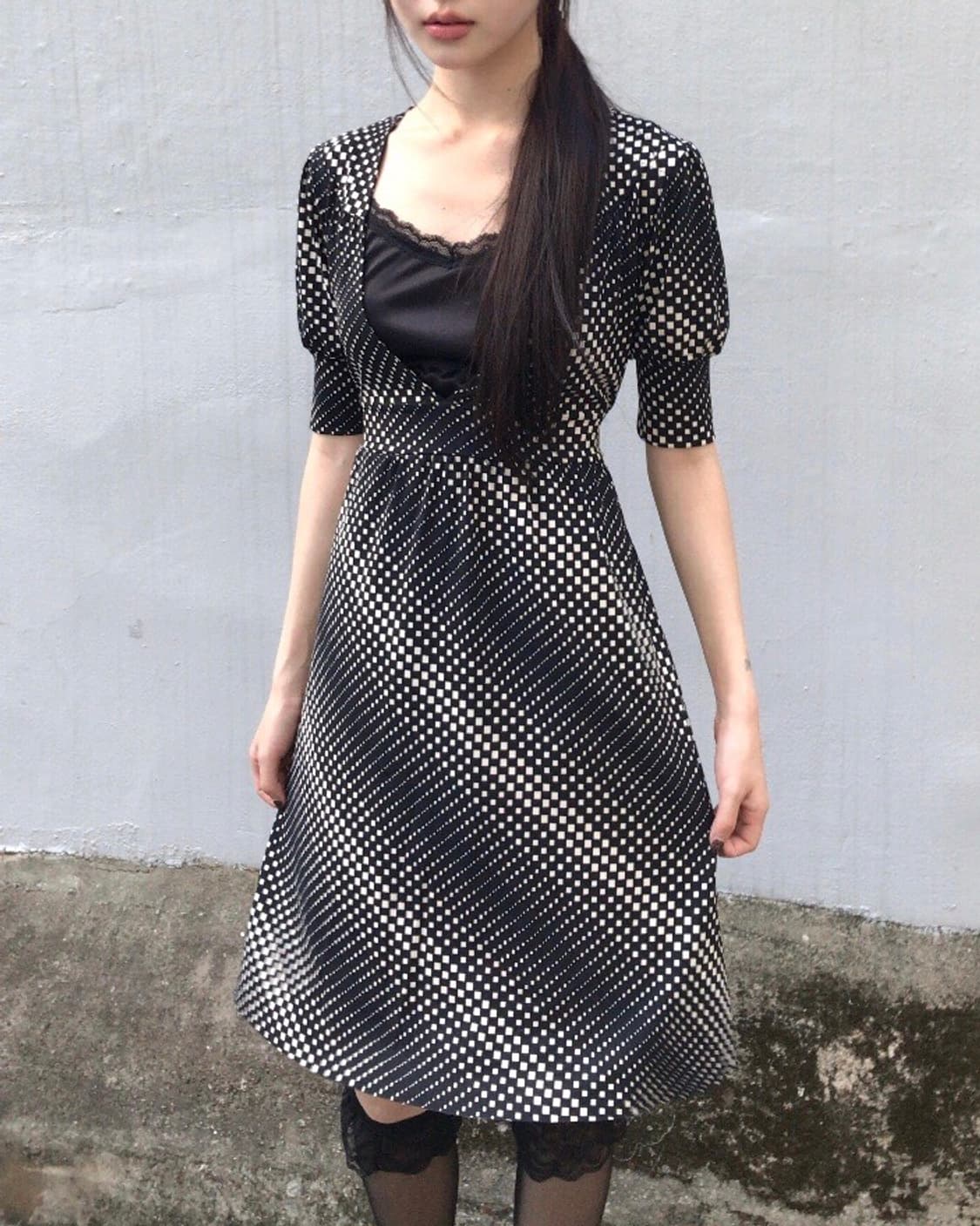 Free’s phrase v neck dress 상품이미지1